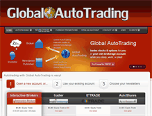 Tablet Screenshot of global-autotrading.com